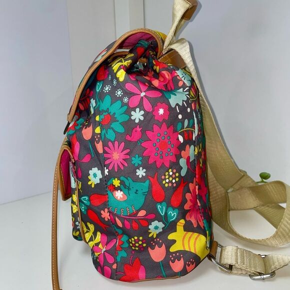 Lily Bloom Multicolor Floral Backpack - Picture 4 of 8